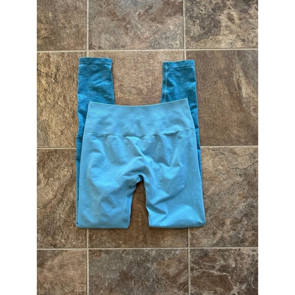 Alphalete Amplify Ombré Leggings Ocean Size Medium - Picture 7 of 10